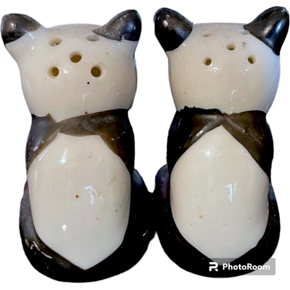 Vintage panda salt and pepper shaker Japan made - Picture 3 of 5